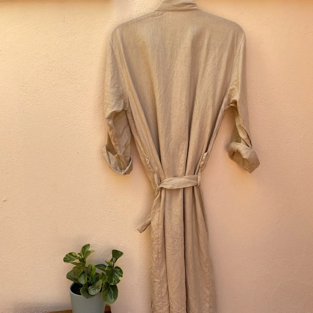 Linen Robe - Picture 4 of 4